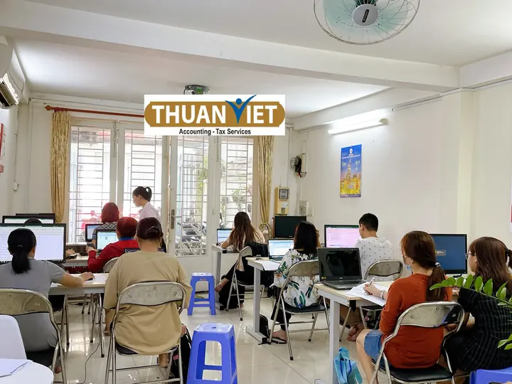 Lớp học kế toán tại Kế Toán Thuận Việt