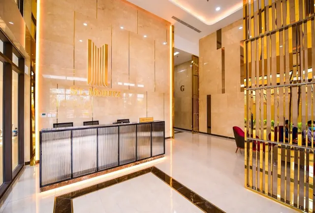 Sảnh lễ tân tòa nhà ST.Moritz, 1014 Phạm Văn Đồng