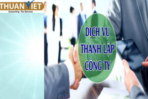 Dịch vụ thành lập công ty