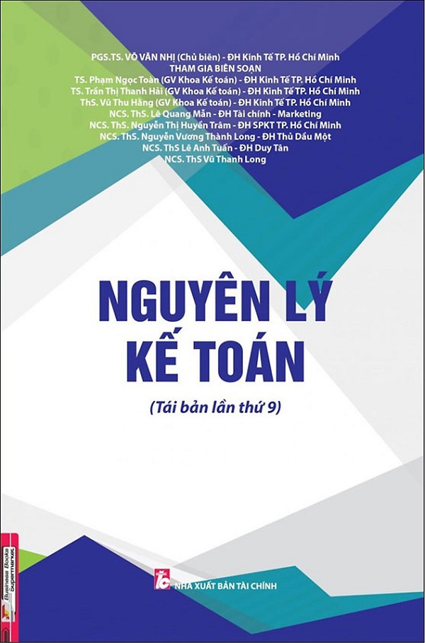 Nguyên lý kế toán - sách chuyên ngành kế toán hay và hữu ích