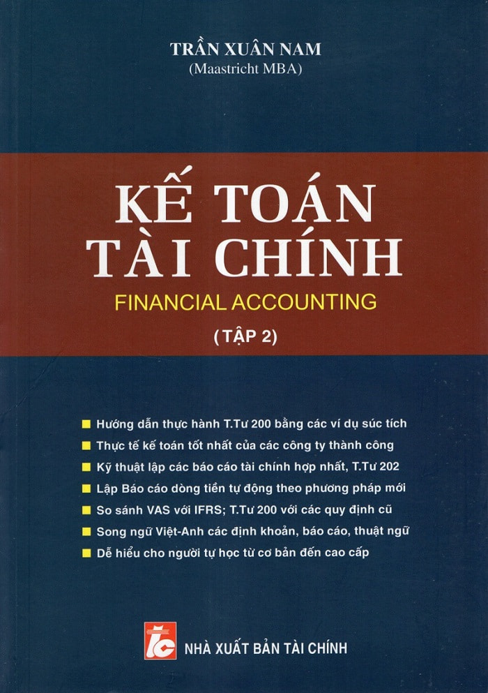 Sách Kế toán tài chính tập 2 của Trần Xuân Nam