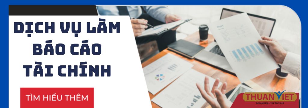 Bảng giá dịch vụ làm báo cáo tài chính