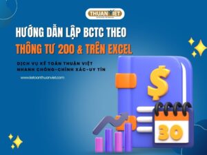 Hướng dẫn lập báo cáo tài chính theo thông tư 200