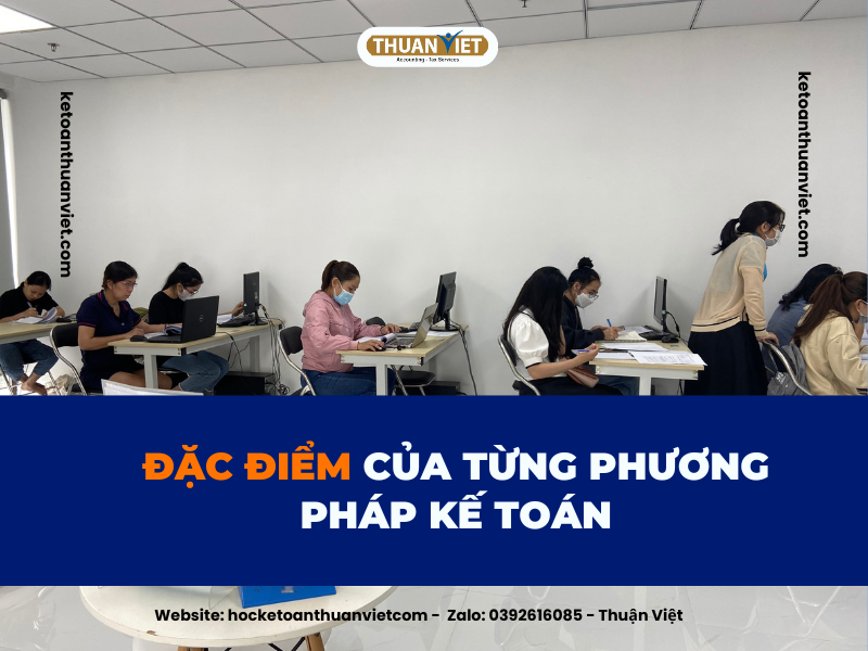 Lớp học kế toán thực hành tại Thuận Việt