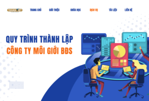 Thành lập công ty môi giới bất động sản giá rẻ