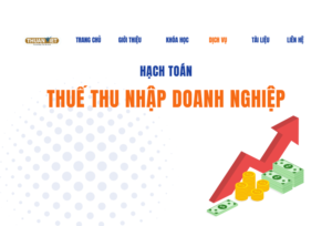 Hạch toán thuế thu nhập doanh nghiệp - Thuận Việt