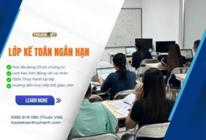 Lớp kế toán ngắn hạn tại Tp.HCM - Uy tín